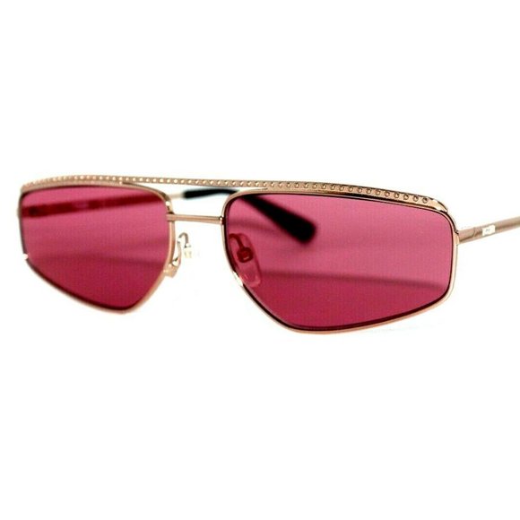 NEW MOSCHINO MOS053/S DDBZK GOLD COPPER SUNGLASSES main image 9